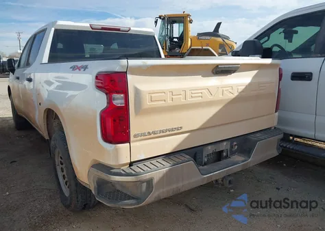 2023 Chevrolet Silverado 1500 Work Truck из США, поврежденный, VIN 1GCUDAED4PZ173176